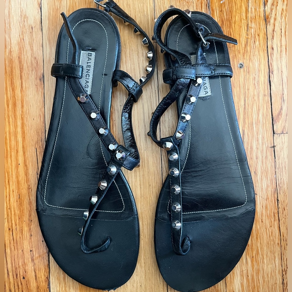 Balenciaga Stud Sandals